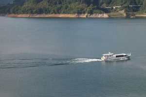 Cruise Boat on Lake Miyagase