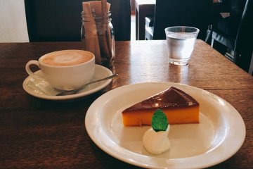 Pumpkin Pudding and Chai Latte