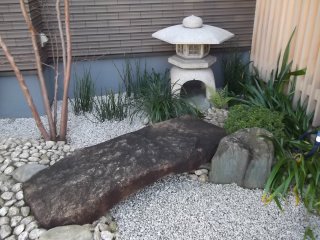 The very compact zen garden in Joshun-ji