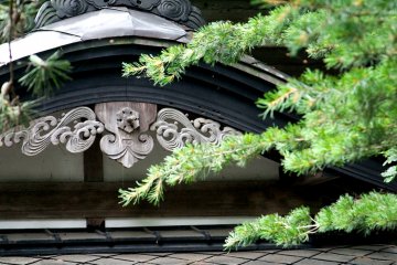 Detail from a samurai house