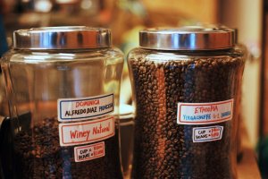 Boutique beans at Arise Coffee Roaster