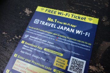Free wi-fi tickets available to foreign tourists