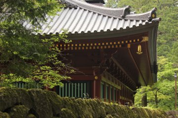Una parte del templo principal, Toshogu.
