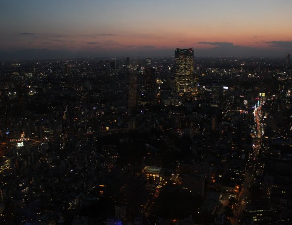 Tokio desde las alturas
