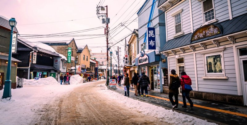 Otaru is a mixture of a frontier port, retro warehouses and artisan chic
