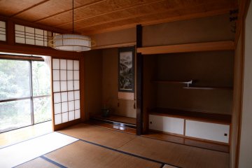 Room of their Japanese-style house