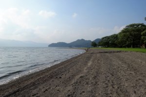 Along the shore of Lake Towada