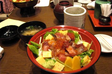 Japanese food was different for me, but I liked it!