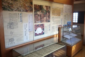 Displays show the rise of Toyotomi Hideyoshi