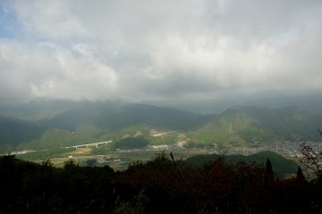 The view from Ritsuun-Kyo Valley