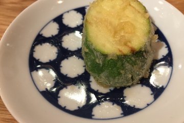 Zukkini tempura