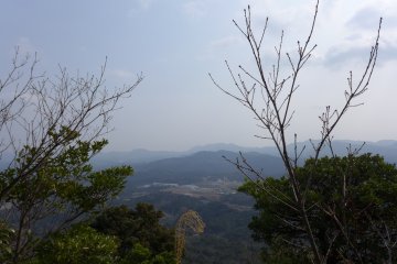 View from the top of Mt. Asari-Fuji