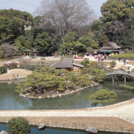 Khu công viên Korakuen ở Okayama