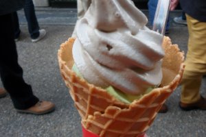 Houjicha ice cream