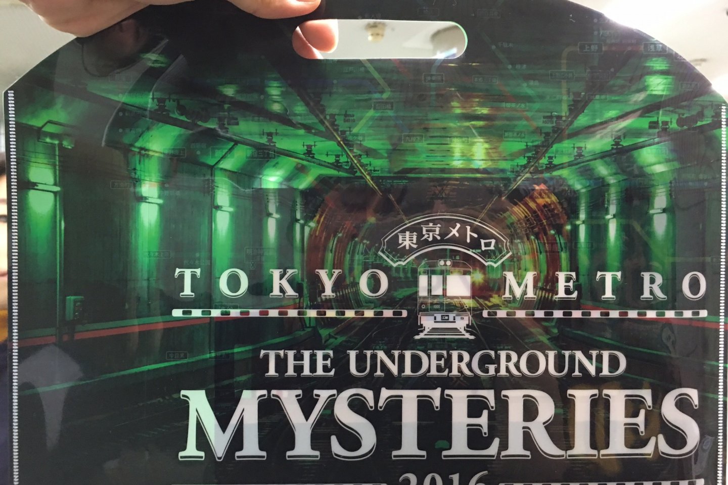 Official game kit of Tokyo Metro The Underground Mysteries