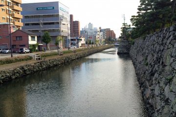 Tokushima Castle Park area.