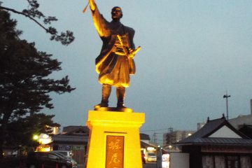 Statue of Samurai Warrior Statue