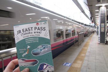 Ready to travel with the JR East Pass – Tohoku area