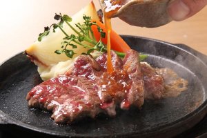 Senba Hide steak--better than beef!