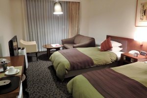 Almost all of the rooms have beds, only a few are Japanese-style