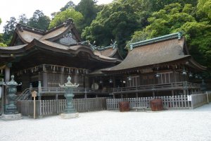 The main shrine building