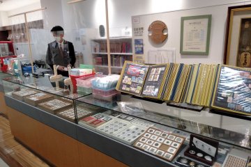 This small shop in back of Fujisaki department store houses priceless treasures