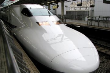 Nozomi shinkansen to Hiroshima