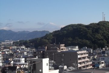 There's Mount Fuji 