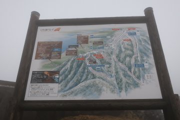 Introduction of the ski slopes
