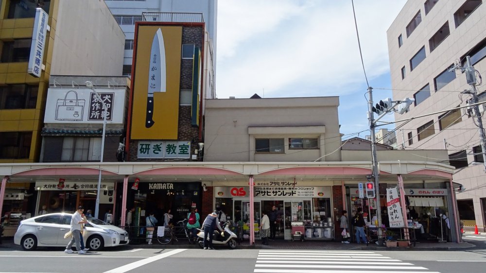ร้านมีดชื่อดังถนนคัปปะบะชิ (Kappabashi) 