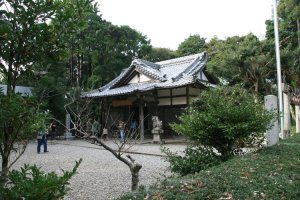 The main shrine worshipped by the Ama San women divers.