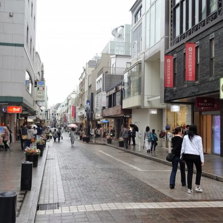 ถนนช้อปปิ้ง Motomachi ในโยโกฮะมะ