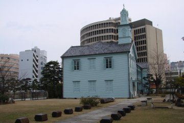 Dejima's old Protestant seminary