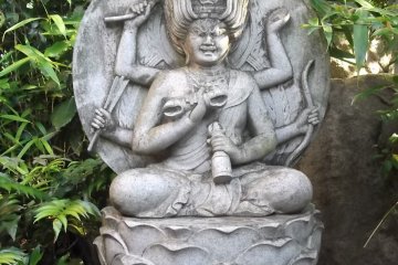 A fiercer-looking Buddhist deity