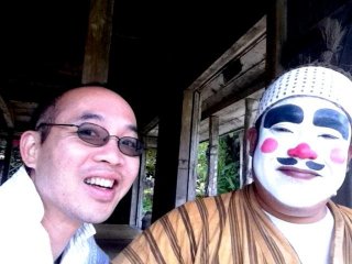 พบเพื่อนใหม่ ที่ Ryukyu Mura ใน Onna son Okinawa