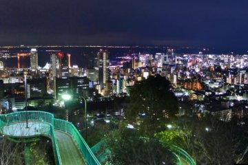 Panoramic view of Kobe City