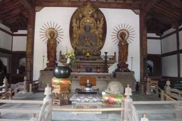 Rushana Buddha - Heian period (important cultural property)