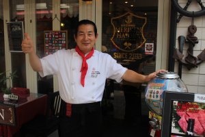 Sonoshi Okumoto, chef and owner