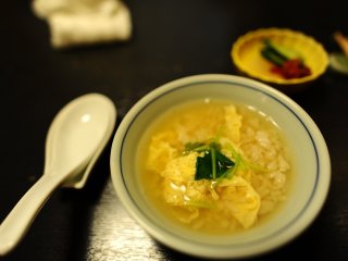 Zosui rice porridge