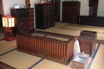 Inside a Meiji period dwelling
