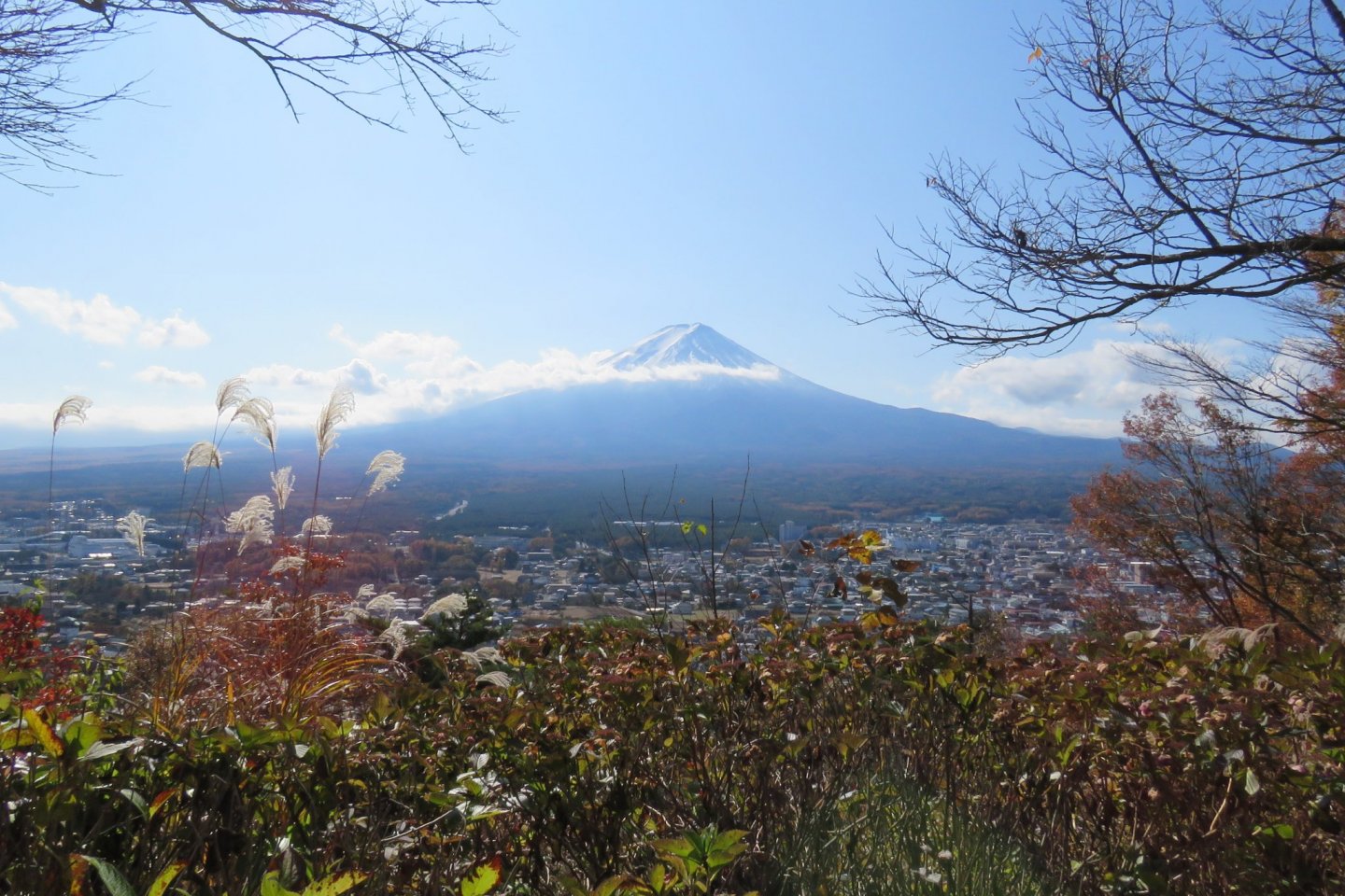 Mt. Fuji from Mt. Kachi trail