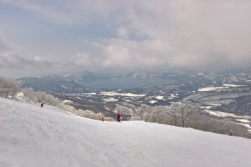 A view from one of the slopes