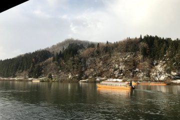 Mogami river boat ride