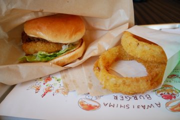 Awaji Island Onion Beef Burger