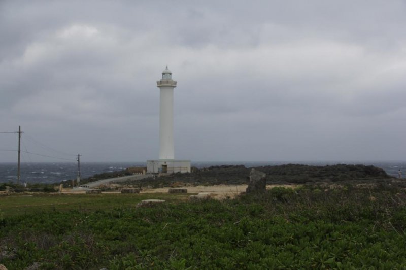 <p>Cape Zanpa is a coral bluff at lands end with a lighthouse that once guided mariners near this rugged area</p>
