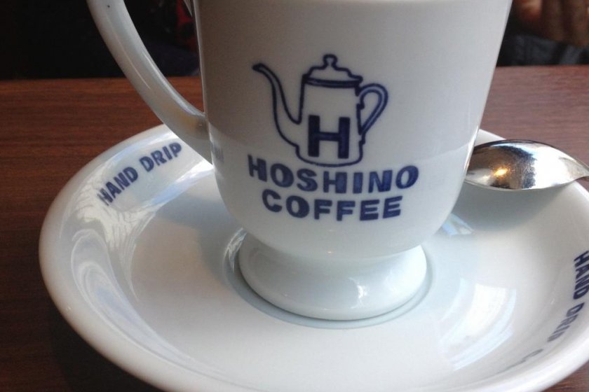 Hoshino Coffee hand drip