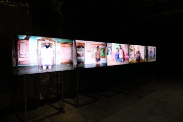 Gideon Mendez's 'Drowning World' 5-channel video installation