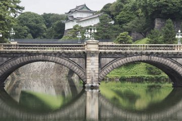 Nijubashi Bridge, entry to the inner grounds of the Imperial Palace