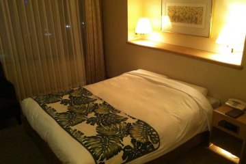The bed in a Standard Room