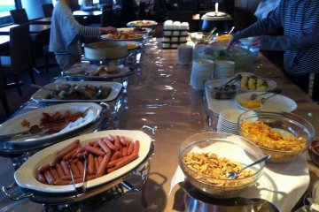 The breakfast "viking" buffet